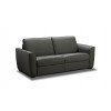 Jasper Grey Leather Sofa Bed