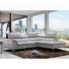 Viola Leather Right Chaise Sectional