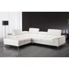 Nila Premium Leather Left Chaise Sectional