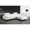 Nila Premium Leather Right Chaise Sectional
