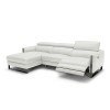 Vella Premium Leather Left Chaise Sectional