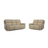 Jarvis Power Reclining Living Room Set (Parchment)
