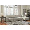 Next-Gen Gaucho Gray 4-Piece Right Chaise Sectional