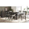 Altamonte Square Counter Height Dining Set w/ Chair Choices (Grey)