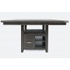 Altamonte Square Counter Height Dining Set w/ Chair Choices (Grey)