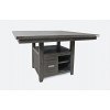 Altamonte Square Counter Height Dining Set w/ Chair Choices (Grey)