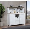 Ashford White Counter Height Dining Set w/ Chair Choices
