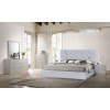 Naples Grey Bedroom Set w/ Matisse Silver Grey Bed