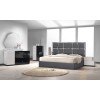 Turin Bedroom Set w/ Degas Charcoal Bed