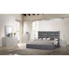 Naples Grey Bedroom Set w/ Da Vinci Charcoal Bed