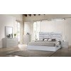 Naples Grey Bedroom Set w/ Da Vinci Silver Grey Bed