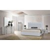 Palermo Grey Bedroom Set w/ Monet Silver Grey Bed