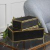 Ukti Alligator Patterned Boxes (Set of 2)