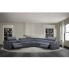 Picasso Modular Power Reclining Sectional (Blue Grey)