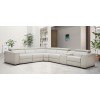 Picasso Reclining Sectional (Silver Grey)