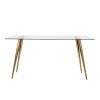 Gilman Dining Table (Gold)