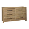 Joinery Natural Oak 6-drawer Dresser