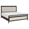 Hebron Upholstered Sleigh Bed