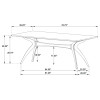 Randolph 79 Inch Dining Table