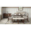 Fairview Counter Height Dining Room Set w/ Bench (Oak)