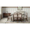 Fairview Counter Height Dining Room Set (Oak)