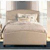 Kerstein Upholstered Bed (Light Taupe)