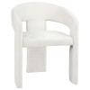 Brookmead Dining Room Set w/ Carlow White Chairs