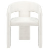 Brookmead Dining Room Set w/ Carlow White Chairs