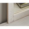 Joinery Washed White Oak Upholstered Bedroom Set w/ Ivory Cream Bed