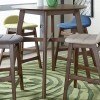 Space Savers Counter Height Dining Set w/ Green Stools