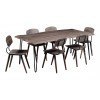 Natures Edge 79 Inch Dining Room Set (Slate)