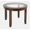 Urban Icon Round Dining Table (Merlot)