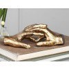 Hold My Hand Sculpture (Gold)