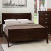 Louis Philippe Bed (Cappuccino)