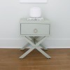 East End One Drawer Accent Table (Green Mist)