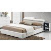 Manjot Upholstered Storage Bed (White)