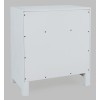 Gramercy Accent Table In Blanc