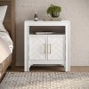 Gramercy Accent Table In Blanc