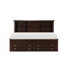 Meghan Youth Lounge Storage Bed (Espresso)