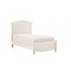 Meghan Youth Panel Bed (White)