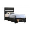Miranda Youth Storage Bed (Black)