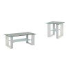 Modena Occasional Table Set (White)