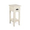 Marina Chairside Table (White Sand)