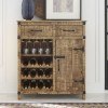 Emerson Wine Accent Cabinet