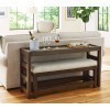 Nyles Console Table w/ Bench