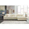 Lindyn Ivory 3-Piece Right Chaise Sectional