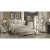 Versailles Upholstered Bedroom Set w/ Ivory Bed