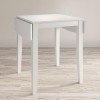 Eastern Tides Drop Leaf Counter Height Table (White)