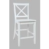 Eastern Tides Counter Height Dining Room Set (White)
