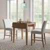 Eastern Tides Counter Height Dining Room Set w/ Upholstered Chairs